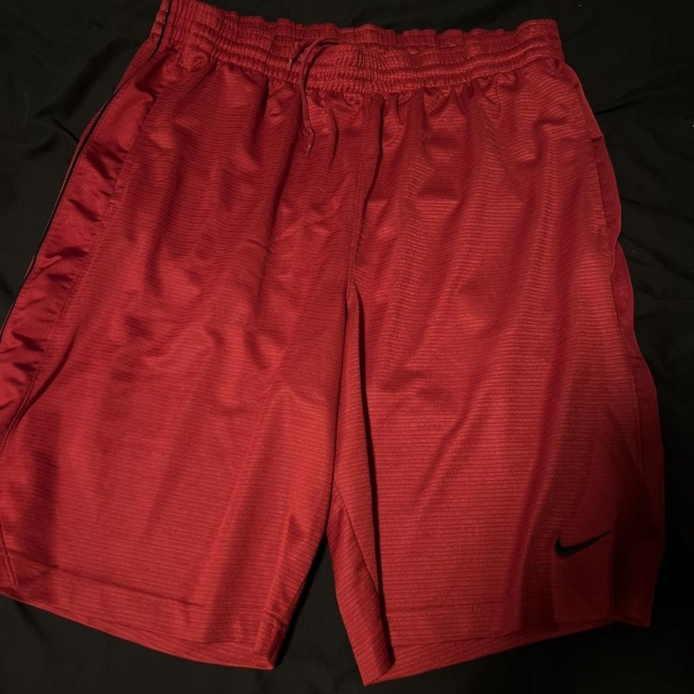 Nike red basketball shorts #basketball #athletic